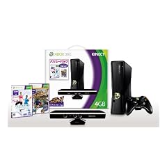 Xbox 360 4GB + Kinect �Х�塼�ѥå�(Kinect������2��Ʊ��)
