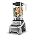 JAWZ High Performance - Precision Touch Variable Speed - Professional Grade Countertop Blender/Food Processor, 64 Ounce, Silver