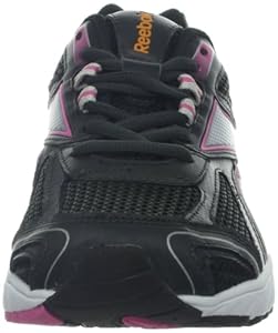 Reebok Women's Pheehan Running Shoe,Gravel/Silver/Optimal Pink/Neon Orange,7.5 M US