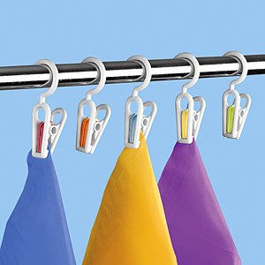 Whitmor Super Hold Hanging Clips, Set of 5