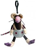 Déglingos - Porte Clés Ratos des Déglingos - en Tissu - Hauteur 12 cm