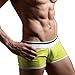 XUBA Mens Low Rise Sexy Underwear Trunk Boxer Brief Green XB04