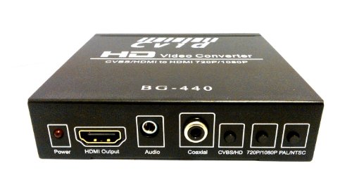 CVID BG-440 PAL HDMI / Composite to NTSC HDMI Multi-System Digital Audio Video Converter