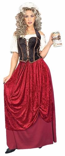 Best Price Womens Costume Renaissance Tavern Wench Bustier Outfit Womens US Standard (6-12)