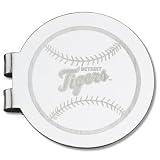 Detroit Tigers Laser Engraved Money Clip