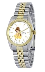Disney Women's D126S776 Belle Two-Tone Bracelet Watch