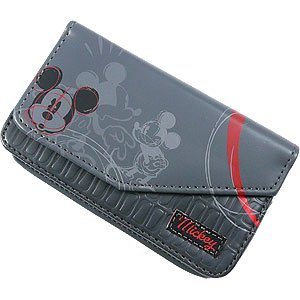 Disney Belt Clip Carrying Case #22, Mickey Gray Y02053 for iPhone 3G 3GS 4 BlackBerry Bold 8800 HTC DROID ERIS Hero Touch Pro2 Dash 3G myTouch 3G myTouch 3G 3.5 mm Jack myTouch 3G Fender Edition LG enV Touch Tritan Motorola CLIQ DROID DROIR 2 Clutch Q Samsung Code Epix Finesse Instinct S30 Intercept Intrepid Freeform