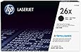 HP 26X (CF226X) Black High Yield Original LaserJet Toner Cartridge