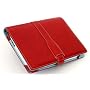 M-edge Genuine Leather Executive Jacket for Amazon Kindle 1 (Marbled Red)