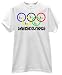CHINESE OLYMPIC RINGS TAKEOUT FOOD TEE SHIRT