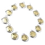 24K Gold / Sterling Silver Chinese Zodiac Pendant