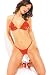 Allure Leather Vinyl Peek-A-Boo Set