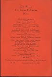 Eastern Steamship Line S S George Washington Breakfast Menu 3/12 1947