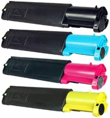Dell 3010 3010cn High Yield 4,000 pages Compatible Toner Cartridge Set (Cyan, Magenta, Yellow, Black)