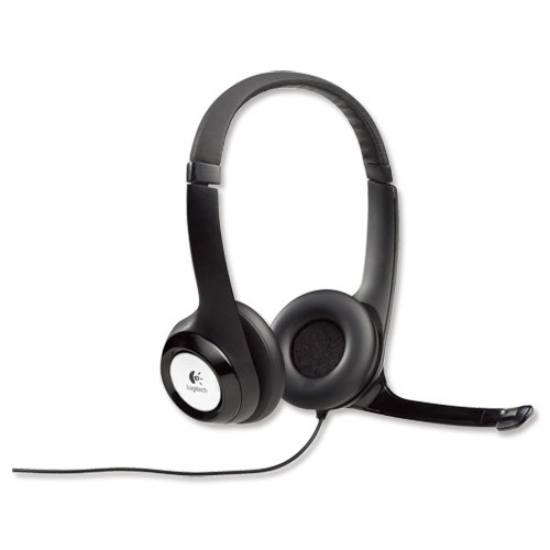 Childrens Toyshop  Electronics : Logitech Clearchat Comfort USB Headset [Ear-Cup Headphones With Boom Mic]