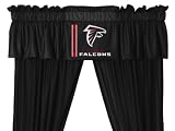 Atlanta Falcons Window Treatments Valance and Drapes