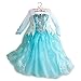 Disney Store Anna and Elsa Flip Flop Sandals and Sunglasses Set, Size Girls 1...