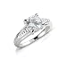 Classic Diamante Costume Jewellery Fashion Ring. Medium, letter N, 17mm