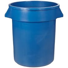Rubbermaid Commercial Brute Plastic Recycling Container without Lid, Round