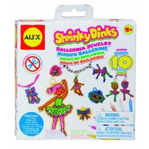 Alex Shrinky Dinks Minis - Ballerina Jewelry