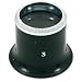 3.3x Eye Loupe Jewelers Gem Stamp Coin Magnifier Tool
