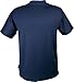 Colorado Timberline Dillon Microfiber Mock T Shirt Navy Large