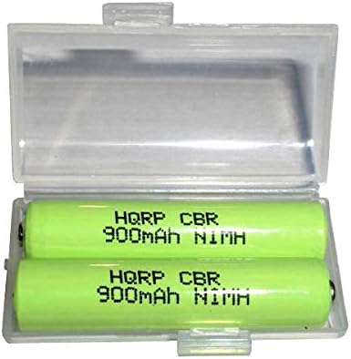 HQRP TWO Phone Batteries for Panasonic KX-TG7531 KX-TG7531B KX-TG7532 KX-TG7532B KX-TG7533 KX-TG7533B KX-TG7534 KX-TG7534B KX-TG6845B KX-TG6845 KX-TG6843B KX-TG6843 Cordless Telephone plus Coaster