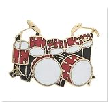 ダブルベースドラムセット　赤 ミニピン Double Bass Drum Set Mini Pin