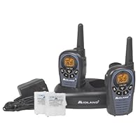 Midland LXT490VP3 26-Mile 36-Channel FRS/GMRS Two-Way Radio (Pair)
