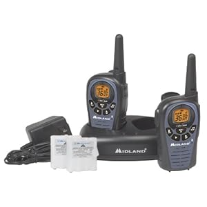 Midland LXT490VP3 26-Mile 36-Channel FRS/GMRS Two-Way Radio (Pair)