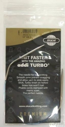 Addi Turbo Circular Needles 8", 3.75 mm US 5