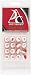 Sporting Goods : Set of 10 Pre-packaged plastic Pro Series tally balls (115). Complete set of plastic tally balls (sometimes called pills or peas) for Tally Pool (also known as kelly pool, pill pool, or pea pool).