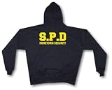 S.P.D. HOMETOWN SECURITY Men's Hoodie Sweat Shirt Small thru 4XL