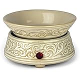 White Ceramic Electric Candle Tart Warmer by oocc