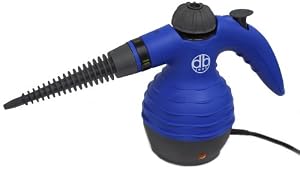 DBTech Multi-Purpose Pressurized Steam Cleaning and Sanitizing System with Attachments - Great Handheld Steam Cleaner For Bed Bug Treatment - Clothing, Fabric, Garments, Indoors, Outdoor, Kitchen, Bathroom, Shower, Closet, Patio, Garage and Car