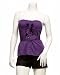 2b Belted Ruffle Bustier - PARK AVE PURPLE (XS)