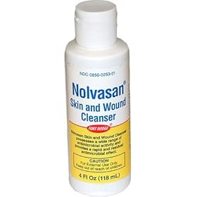  Pfizer Nolvasan Skin and Wound Cleanser 4 oz