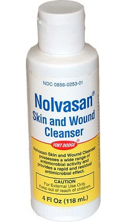 Pfizer Nolvasan Skin and Wound Cleanser 4 oz
