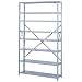 Lyon PP8363SH 8000 Series Open Shelving Starter with 8 Heavy-Duty Shelves, 48" Width x 12" Depth x 84" Height, Putty