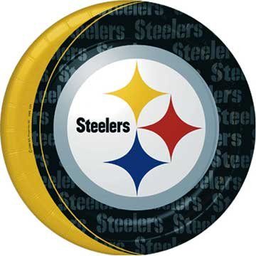Pittsburgh Steelers Lunch Plates 8ct