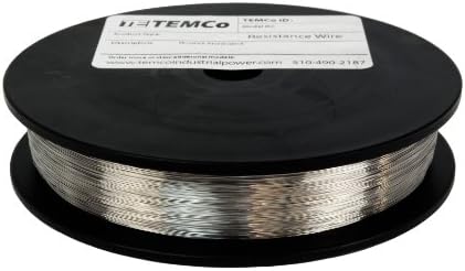 TEMCo Kanthal Wire 36 Gauge - 100 FT 0.01 oz Series A-1 Resistance AWG