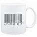 Mug White " Japanese Chin BARCODE " Dogs