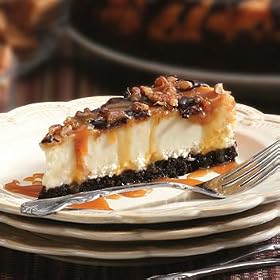 Kosher Chocolate Pecan Cheesecake