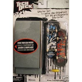 Tech Deck 96mm Starter Set 2 Boards w/ Ramp Case Random
