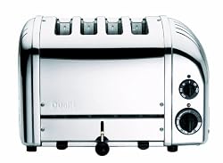 Dualit Classic 4-Slice Toaster, Chrome