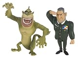 Monsters vs Aliens Mini Figure Twin Pack The Missing Link and General WR Monger