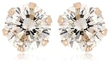 K18 ピンクゴールド 1粒石ダイヤモンドピアス 0.300ct PE31-00003