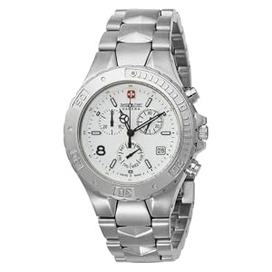 Swiss Military Hanowa Men's 06-5081-04-001 Peacemaker 316L Stainless Steel White Dial Watch