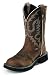 Women's Justin 11 Comfortable Flexible Pull On Western Cowboy Boots