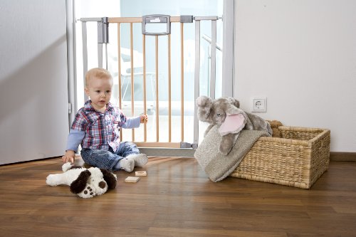 Geuther 2782 - Türschutzgitter - Easy Lock Wood